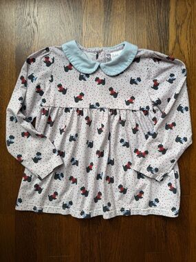 Rachel Riley Cotton Scotty Dog Top 6Y